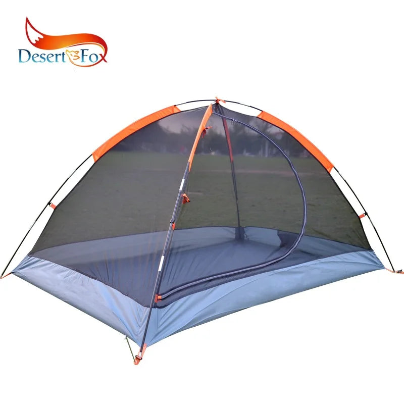 Tente de camping double couche