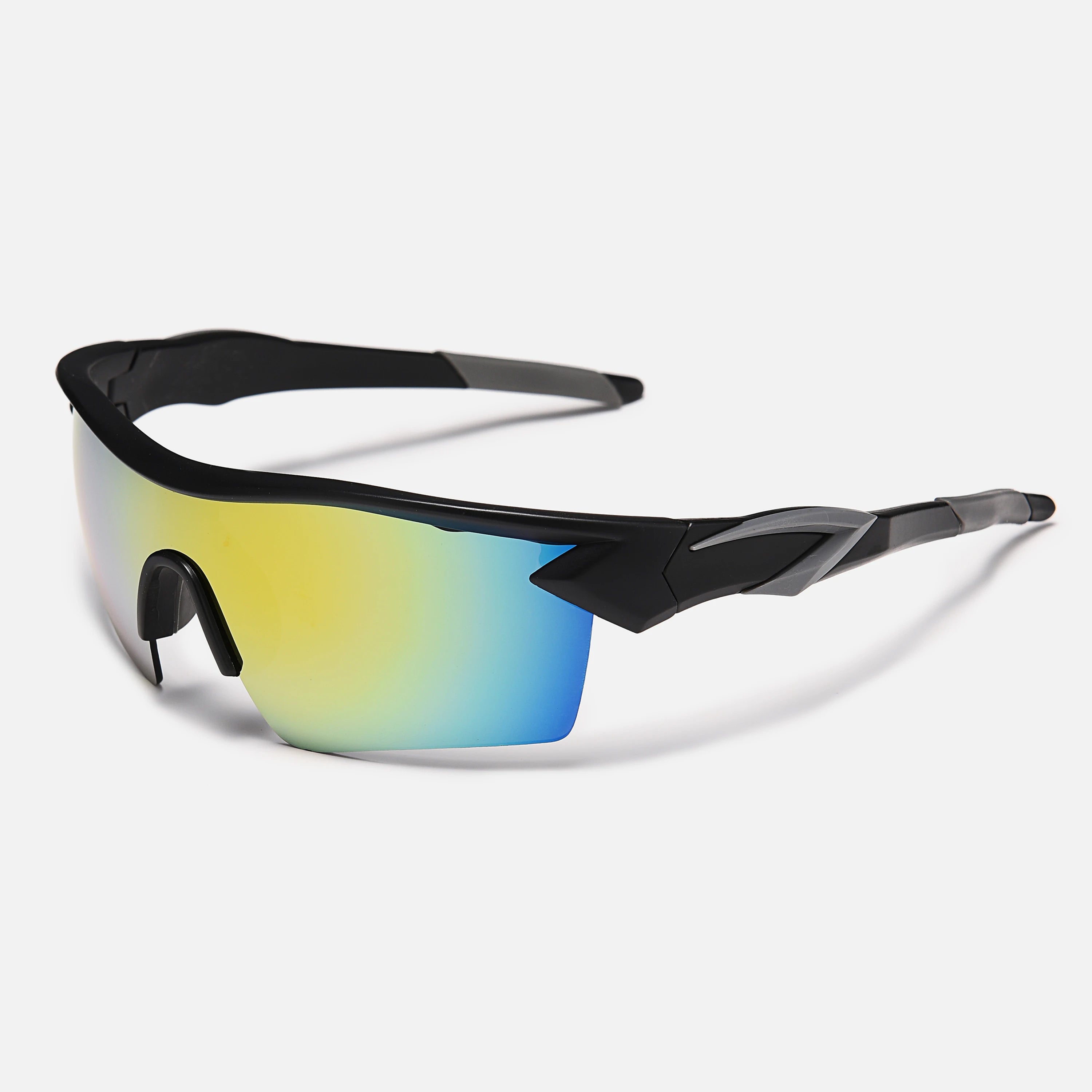 Lunettes de soleil de cyclisme pour hommes et femmes, lunettes de soleil de sport en plein air, lunettes de vélo rondes, lunettes coupe-vent, lunettes UV400