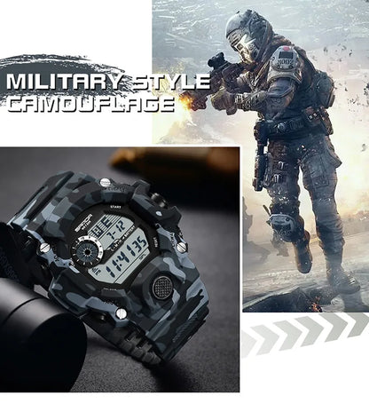 Montre électronique militaire