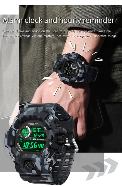 Montre électronique militaire