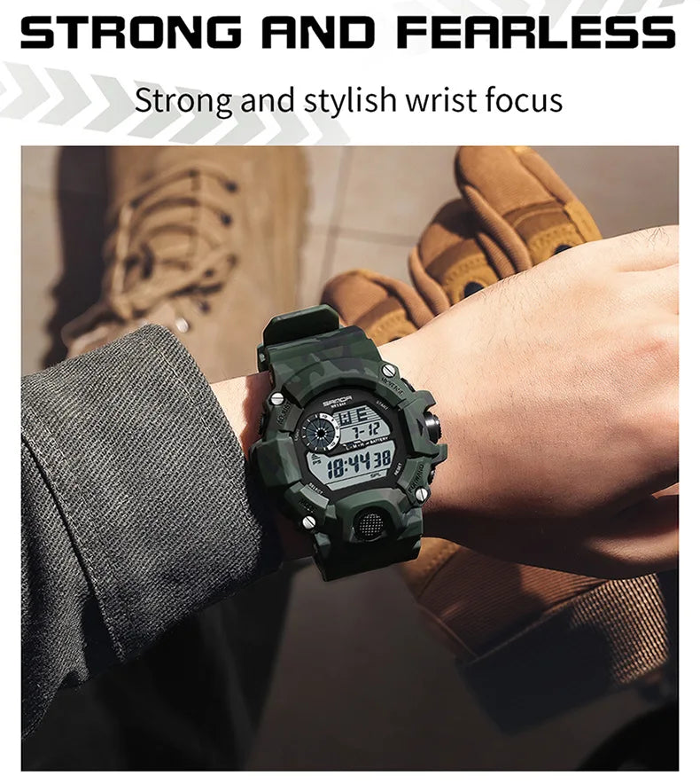 Montre électronique militaire