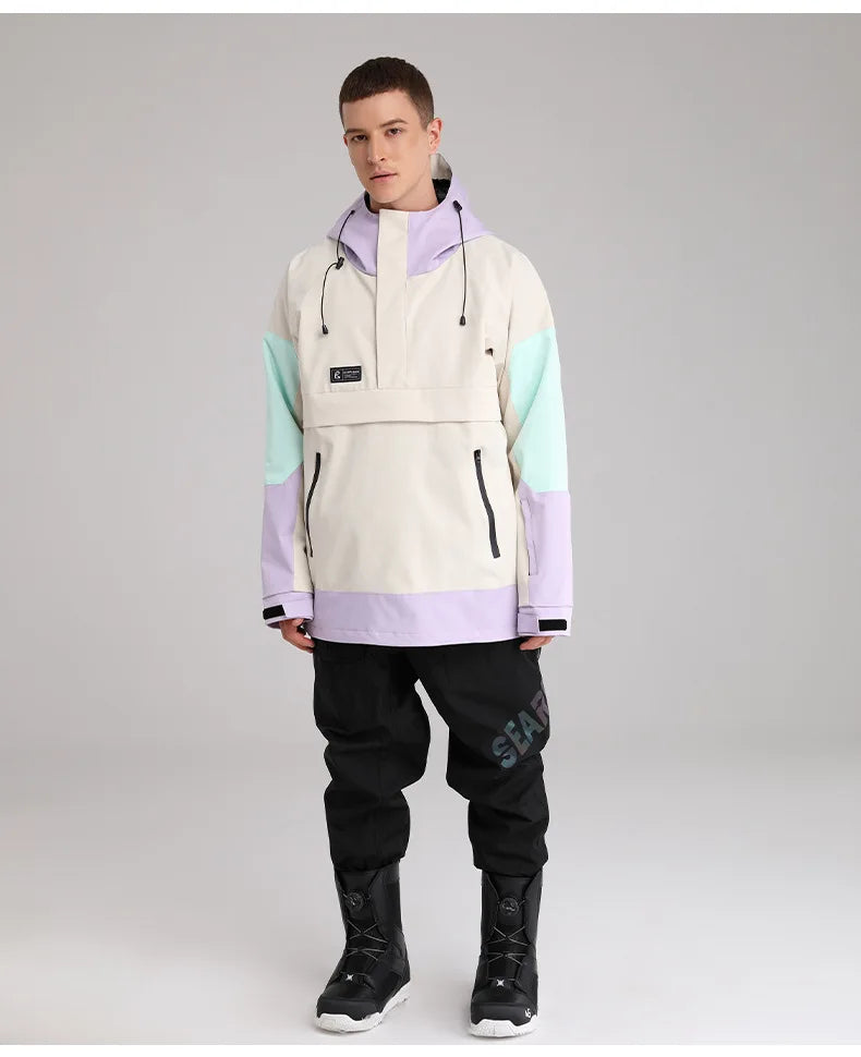 Veste de ski coupe-vent et imperméable homme