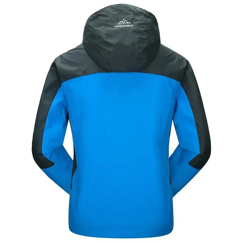 Veste de randonnée à capuche Softshell Smile pour hommes, vestes d&