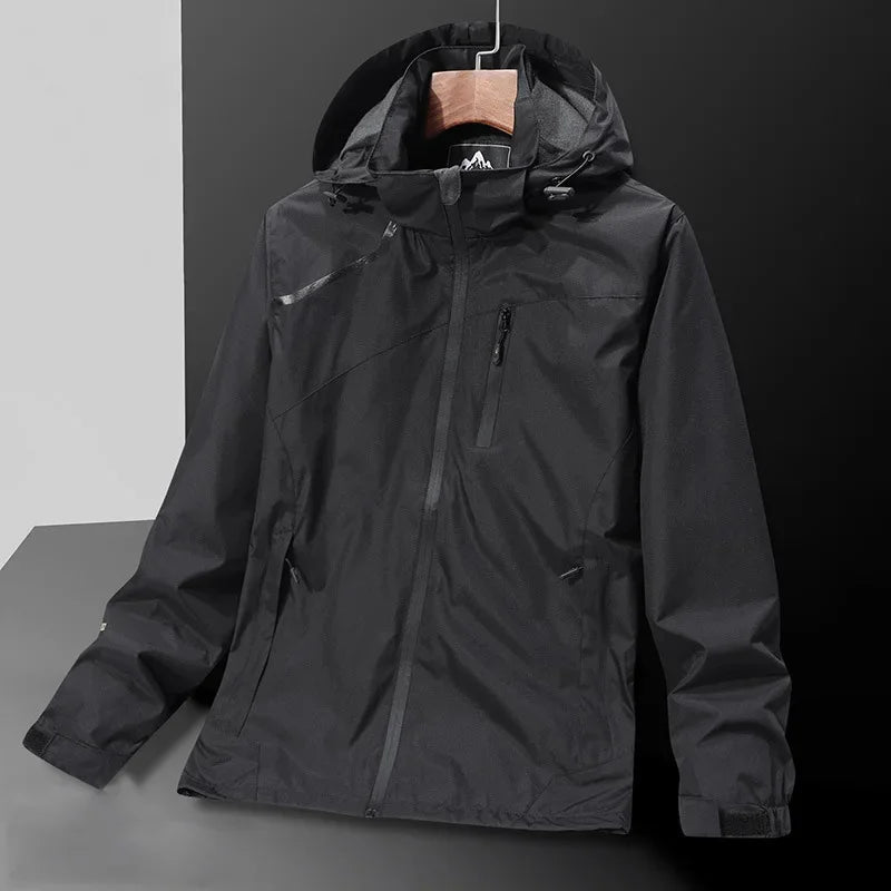 Veste imperméable pour homme, manteau de randonnée, camping, escalade, pêche, coupe-vent, vêtements de chasse, automne, hiver