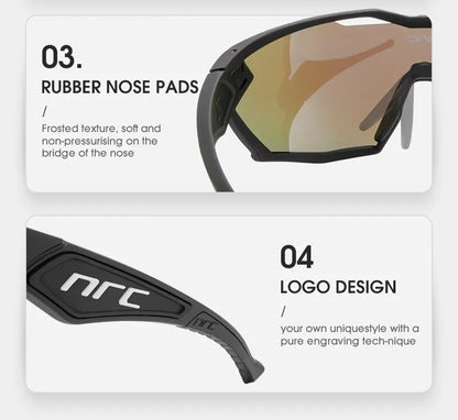 NRC-Lunettes de soleil de cyclisme X2 pour homme et femme, verres de sport pour vélo de montagne, VTT, voyage, nouvel arrivage