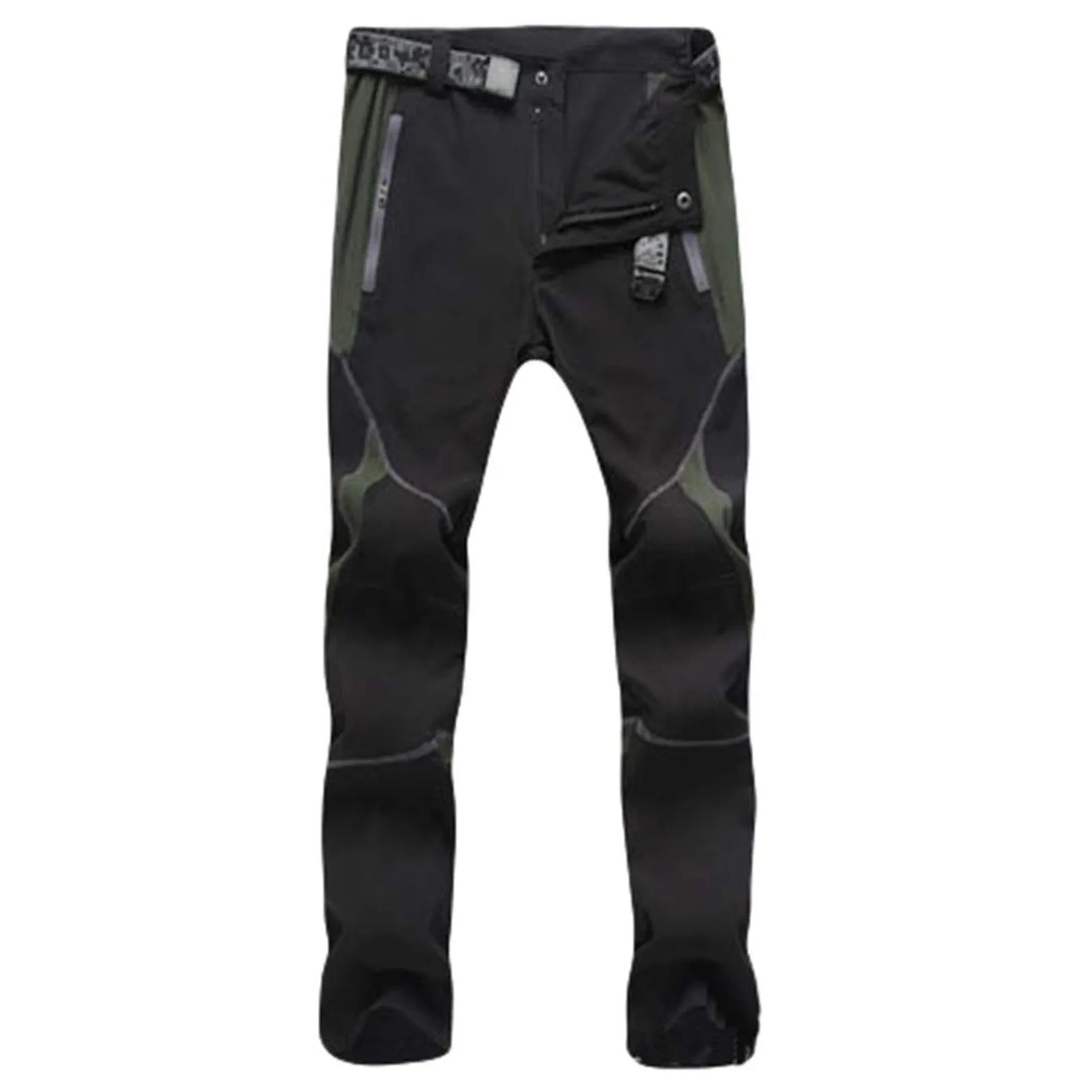 Pantalon de Randonnée Chaud pour Homme, Imperméable, Coupe-Vent, Extérieur, Soft Shell, Pluie, FjTrekking, Camping, Ski