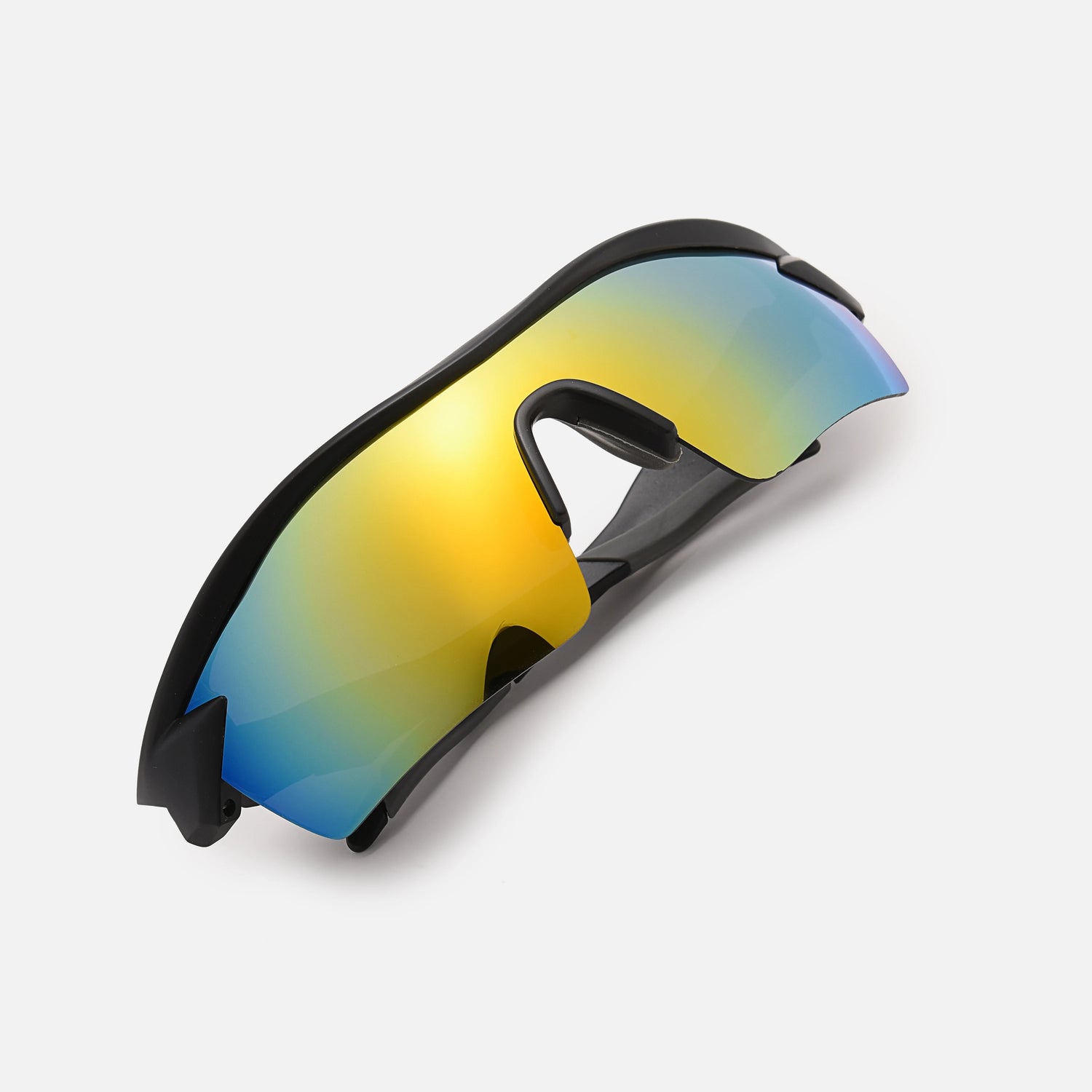 Lunettes de soleil de cyclisme pour hommes et femmes, lunettes de soleil de sport en plein air, lunettes de vélo rondes, lunettes coupe-vent, lunettes UV400