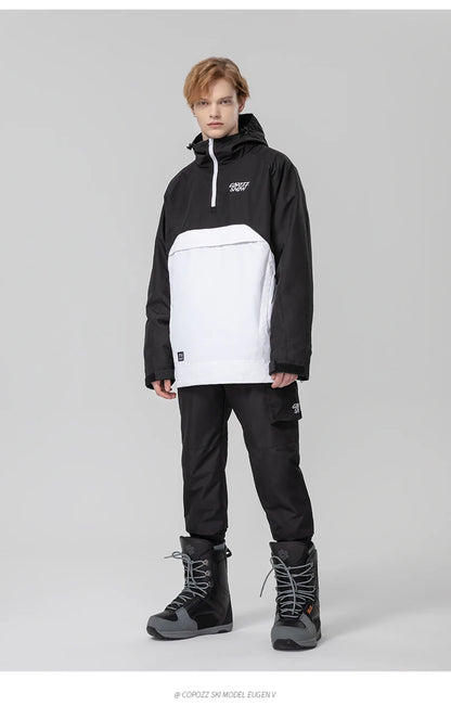 Veste de Ski à Capuche Imbibée pour Homme et Femme