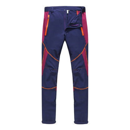 Pantalon de Randonnée Chaud pour Homme, Imperméable, Coupe-Vent, Extérieur, Soft Shell, Pluie, FjTrekking, Camping, Ski