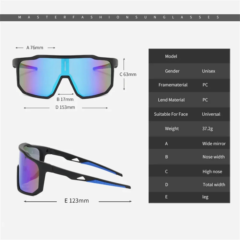 Lunettes de cyclisme et sports de plein air