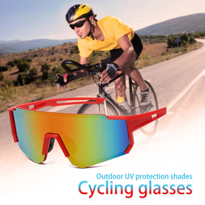 Lunettes de soleil de vélo VTT pour hommes et femmes, lunettes d&