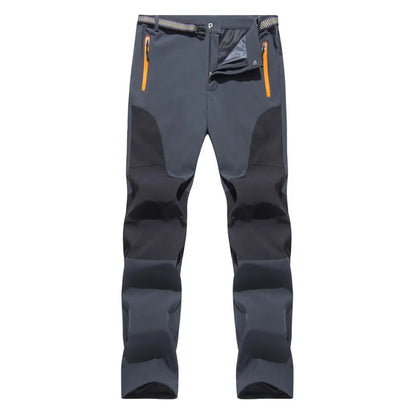 Pantalon cargo de randonnée, poches zippées avec ceinture, séchage rapide, léger, imperméable, sport, montagne, camping, pêche