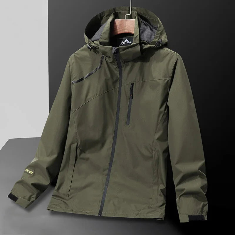 Veste imperméable pour homme, manteau de randonnée, camping, escalade, pêche, coupe-vent, vêtements de chasse, automne, hiver