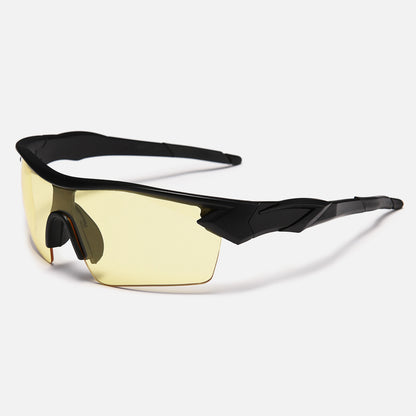 Lunettes de soleil de cyclisme pour hommes et femmes, lunettes de soleil de sport en plein air, lunettes de vélo rondes, lunettes coupe-vent, lunettes UV400