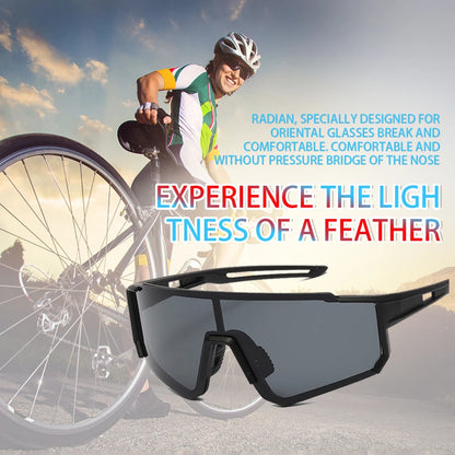 Lunettes de soleil de vélo VTT pour hommes et femmes, lunettes d&