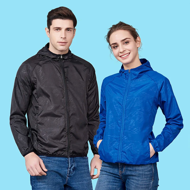 veste de randonnée unisexe hommes femmes imperméable séchage rapide Camping coupe-vent extérieur Trekking pêche pluie manteau Anti UV vêtements