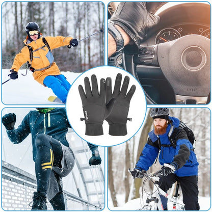 Gants de sport thermiques imperméables