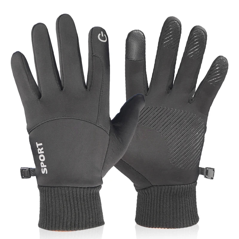 Gants de sport thermiques imperméables