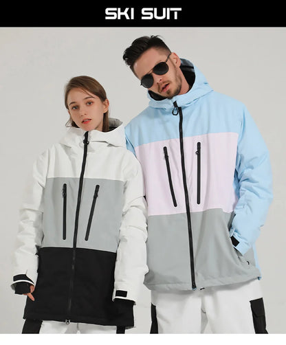 Veste de Ski pour homme et femme, coupe-vent