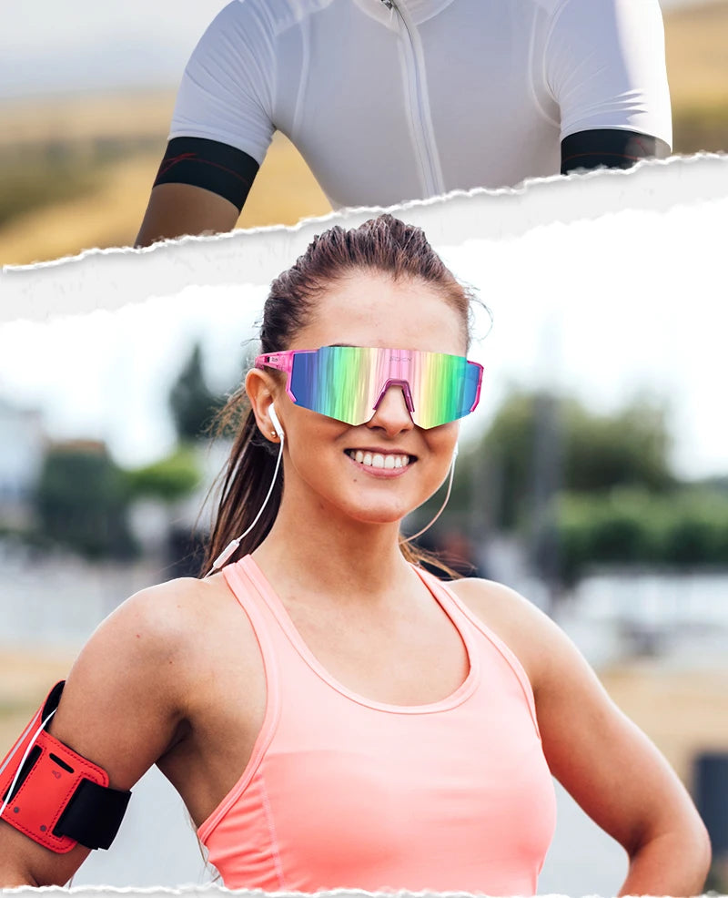 SCVCN-Lunettes de soleil de cyclisme VTT pour hommes et femmes