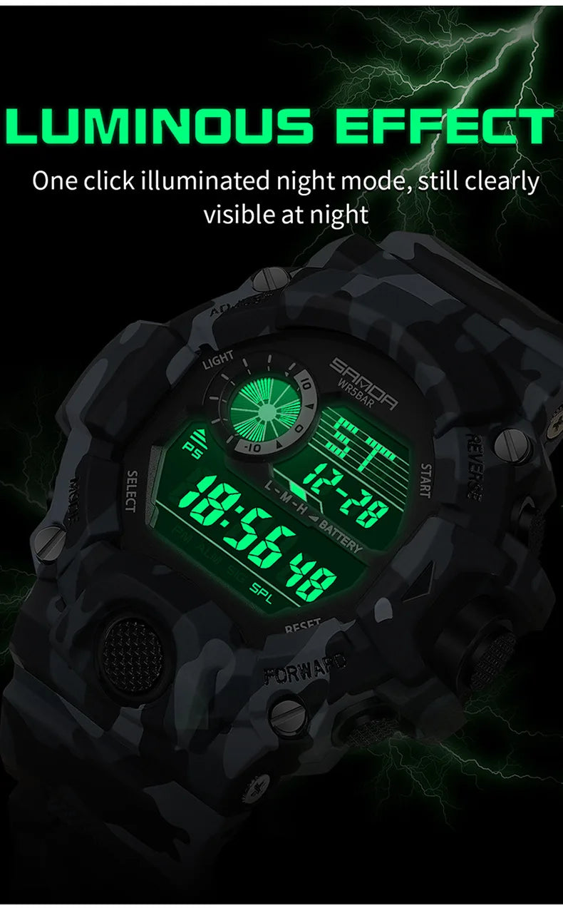 Montre électronique militaire