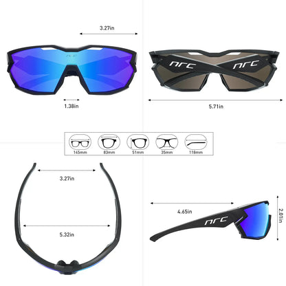 NRC-Lunettes de soleil de cyclisme X2 pour homme et femme, verres de sport pour vélo de montagne, VTT, voyage, nouvel arrivage