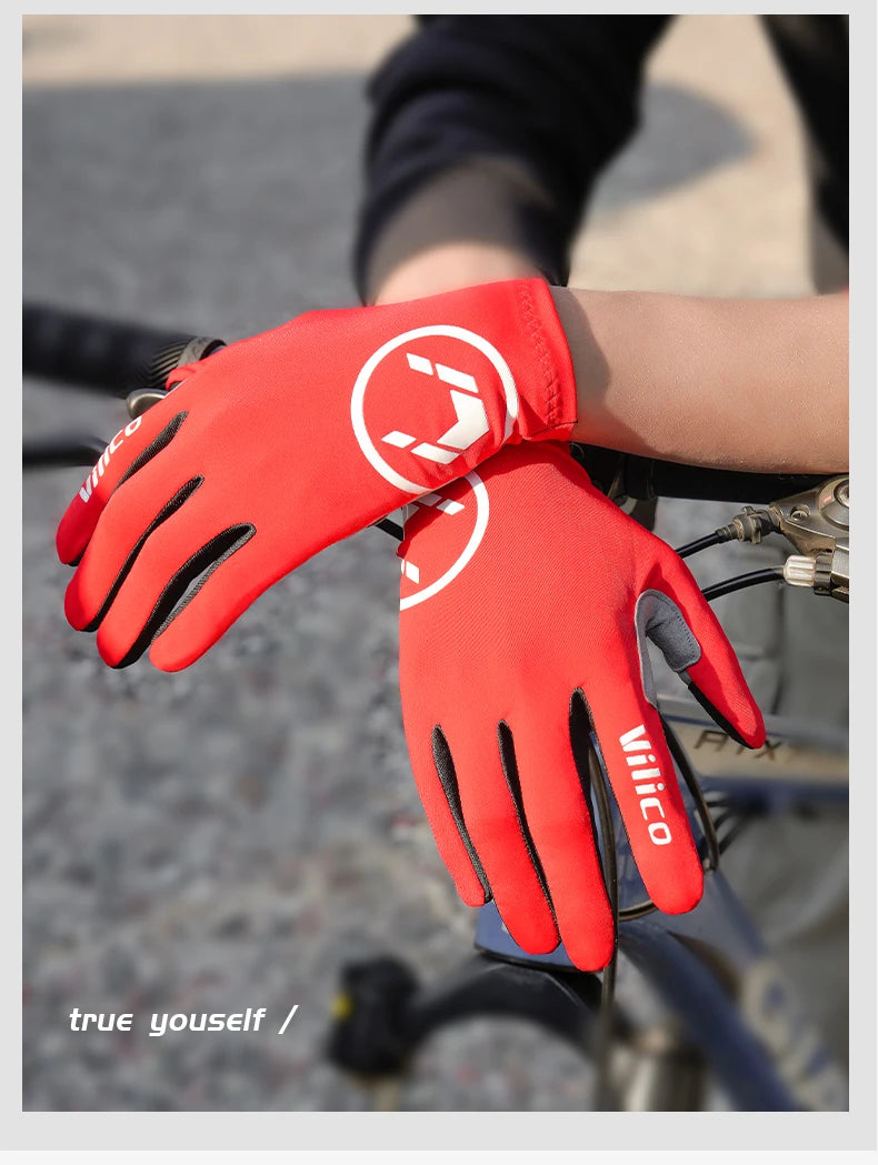 Gants de vélo coupe-vent anti-brûlure