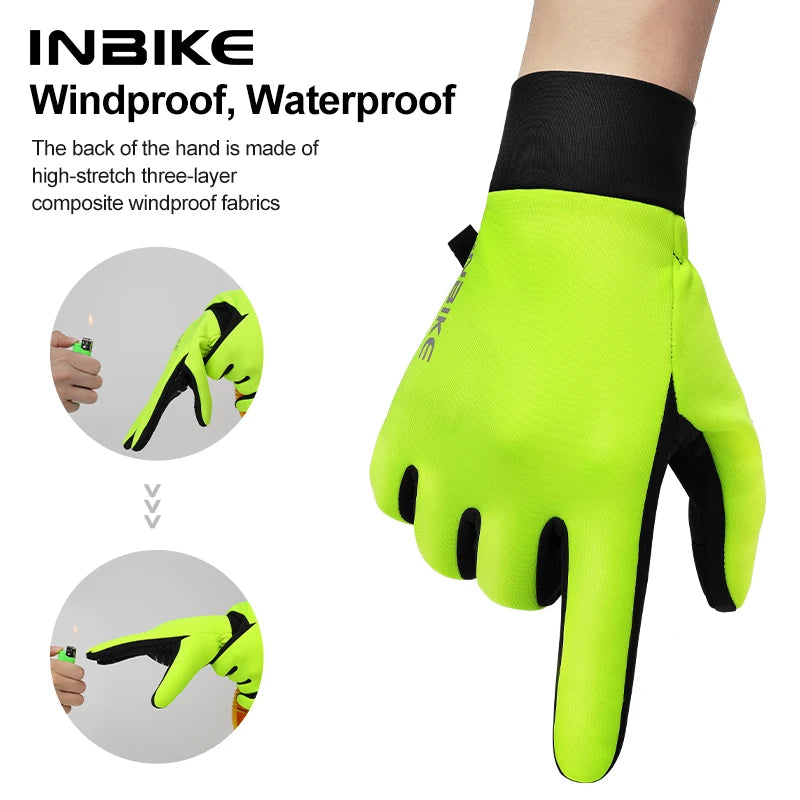 INBIKE l Gants de cyclisme étanches