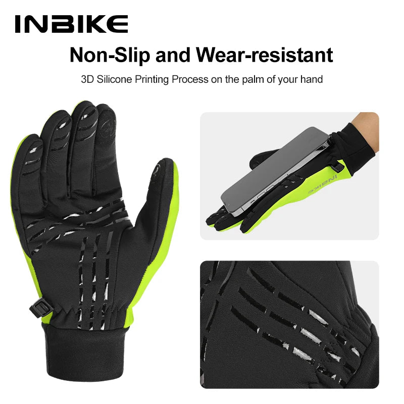 INBIKE l Gants de cyclisme étanches