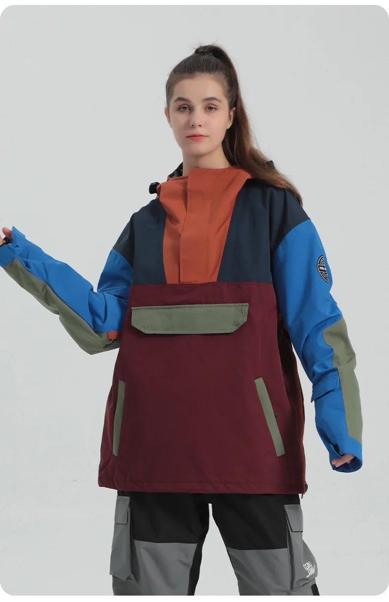 Vestes de ski à capuche chaudes